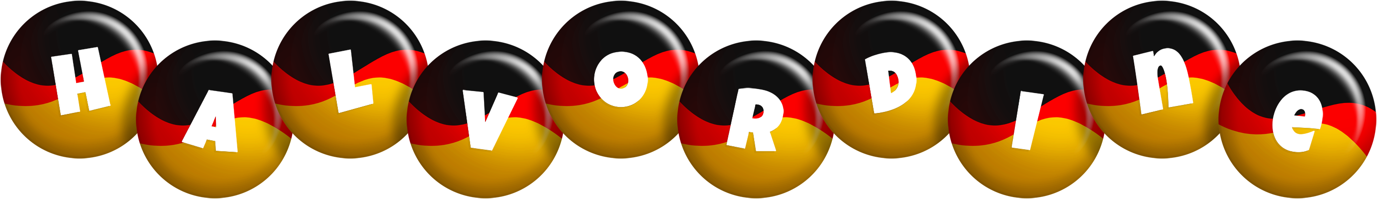 Halvordine german logo