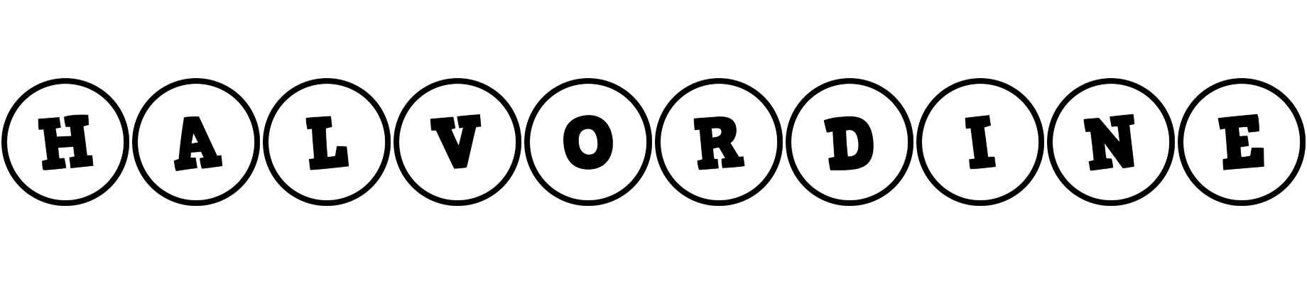 Halvordine handy logo