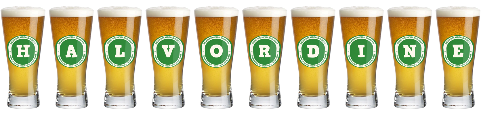 Halvordine lager logo