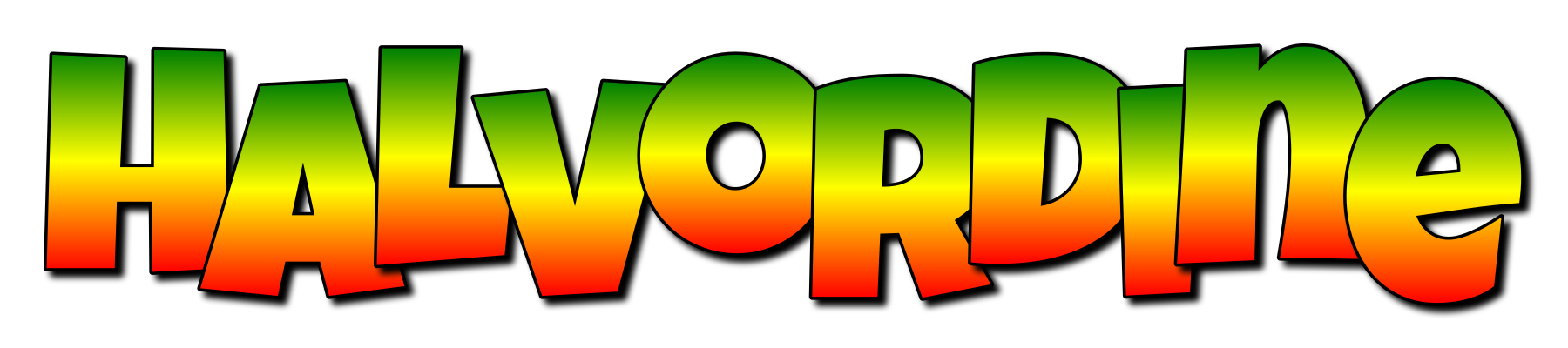 Halvordine mango logo