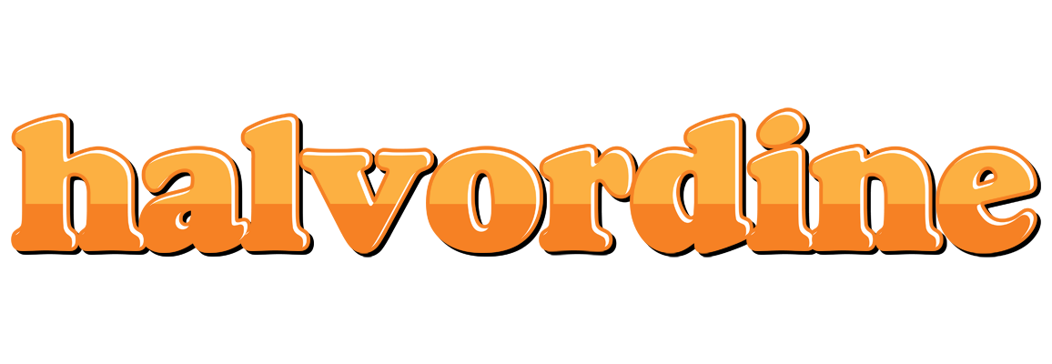 Halvordine orange logo