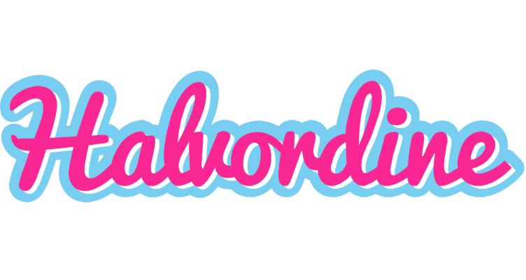 Halvordine popstar logo