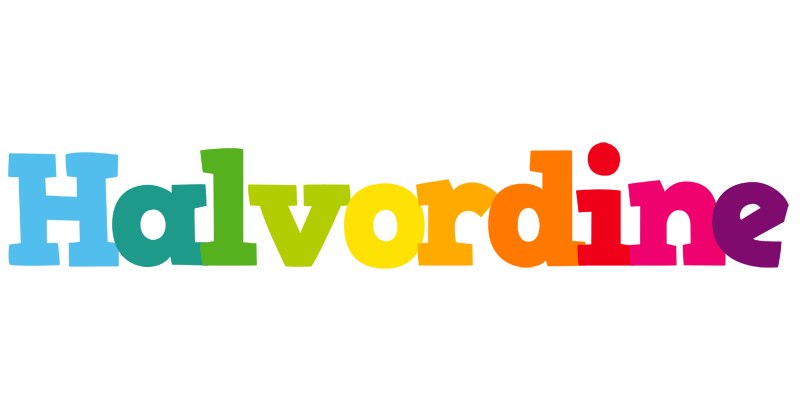 Halvordine rainbows logo