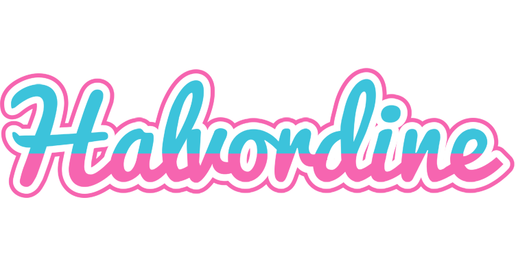 Halvordine woman logo