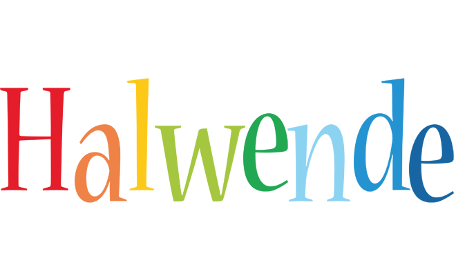 Halwende birthday logo