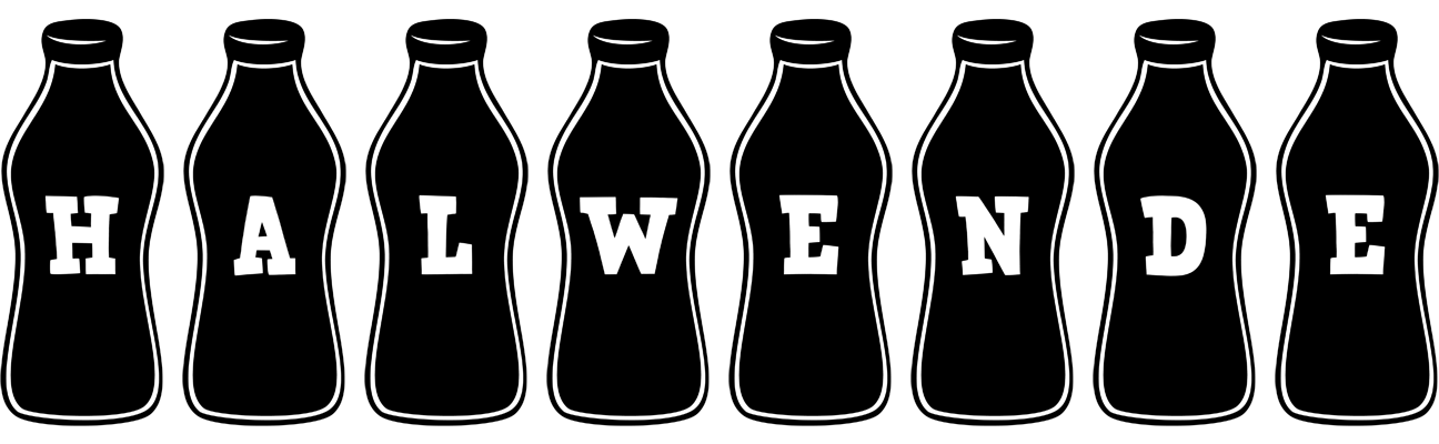 Halwende bottle logo