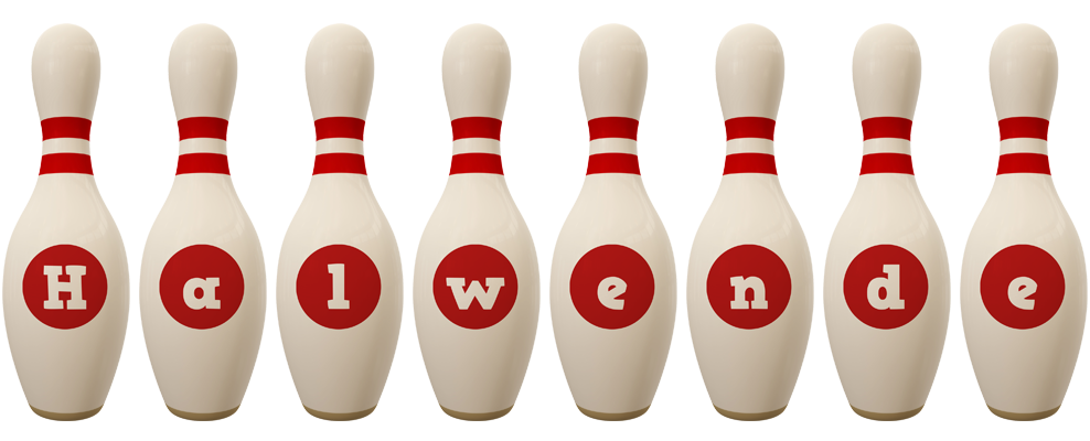 Halwende bowling-pin logo