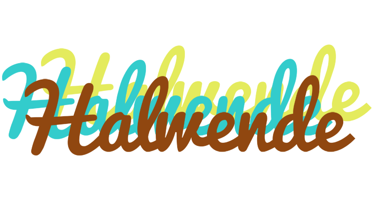 Halwende cupcake logo