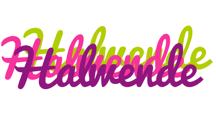 Halwende flowers logo