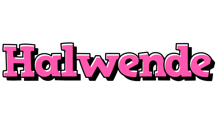 Halwende girlish logo