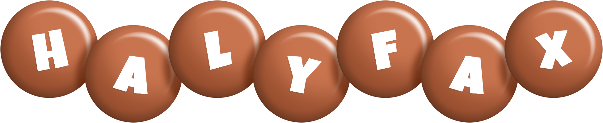 Halyfax candy-brown logo