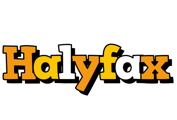 Halyfax cartoon logo