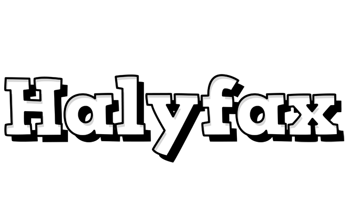 Halyfax snowing logo