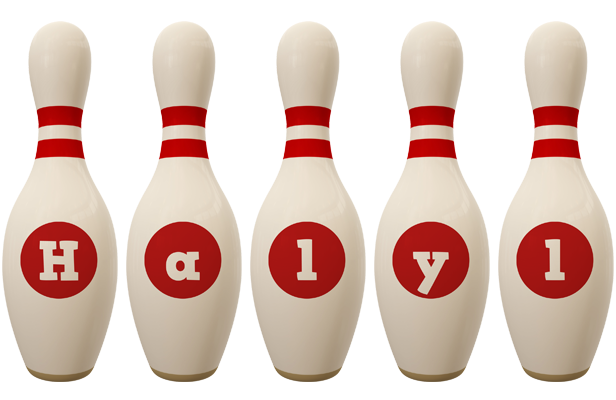 Halyl bowling-pin logo