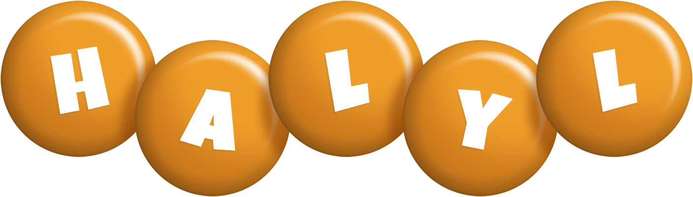 Halyl candy-orange logo