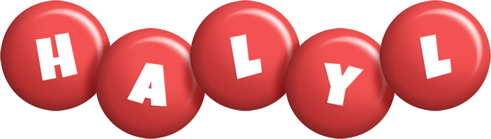 Halyl candy-red logo