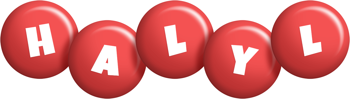 Halyl candy-red logo