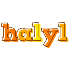 Halyl desert logo