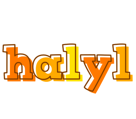 Halyl desert logo