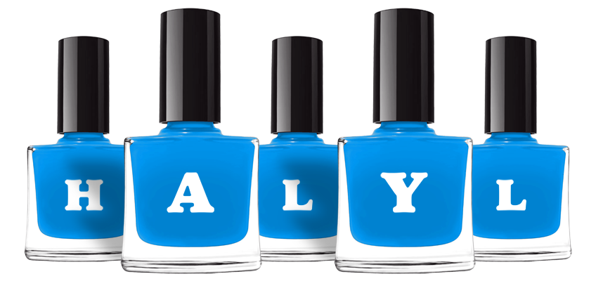 Halyl glossy logo
