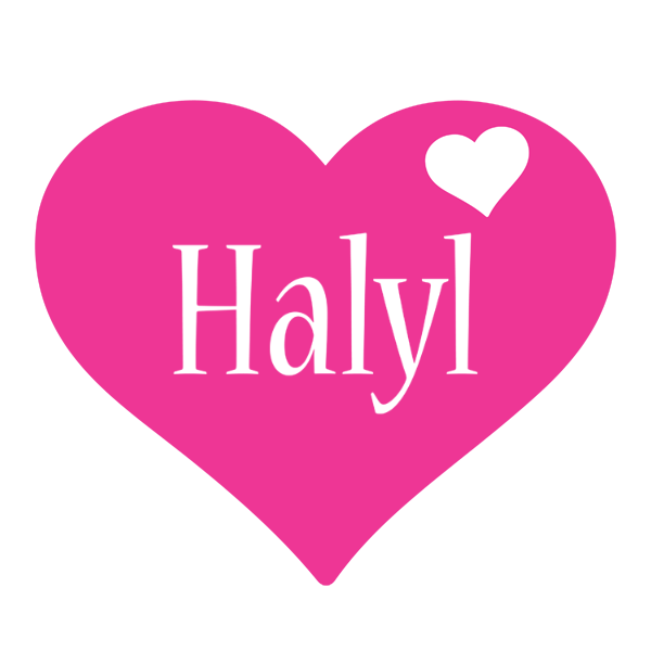 Halyl love-heart logo