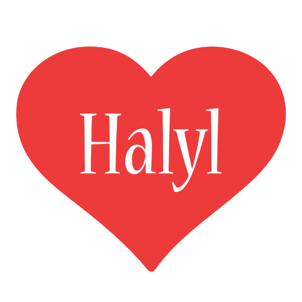 Halyl love logo