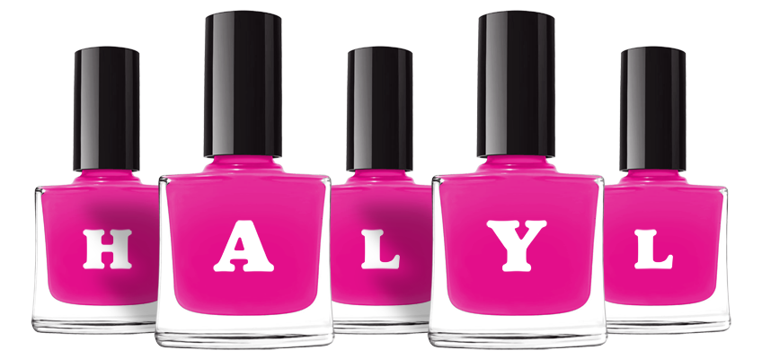 Halyl nails logo