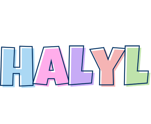 Halyl pastel logo