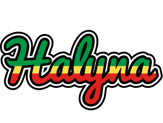 Halyna african logo