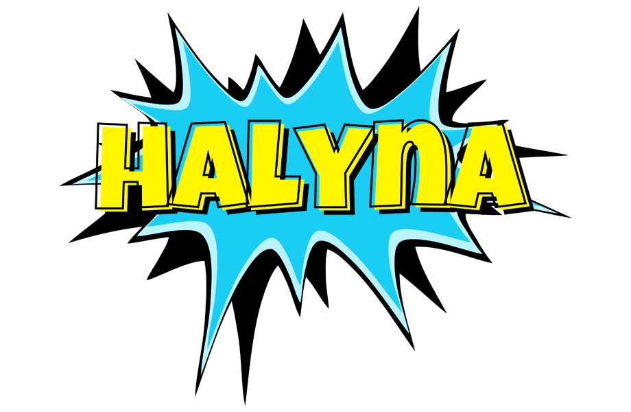 Halyna amazing logo