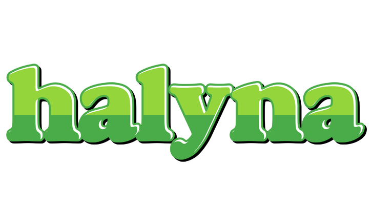 Halyna apple logo