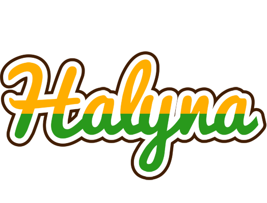 Halyna banana logo