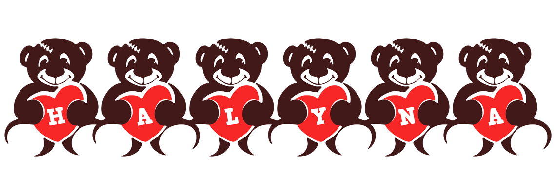Halyna bear logo