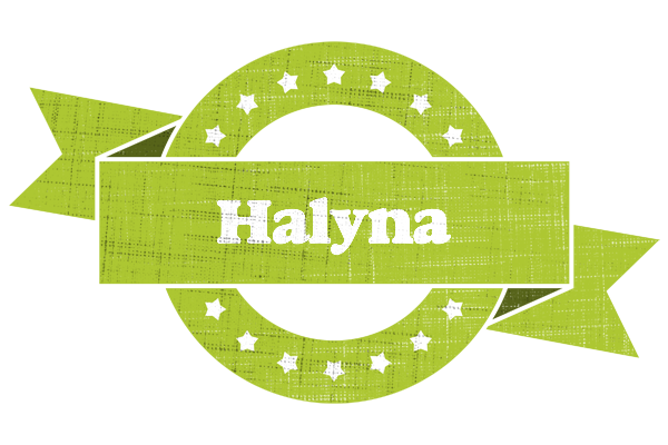 Halyna change logo