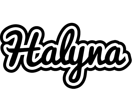 Halyna chess logo