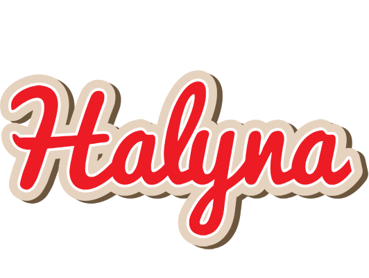 Halyna chocolate logo