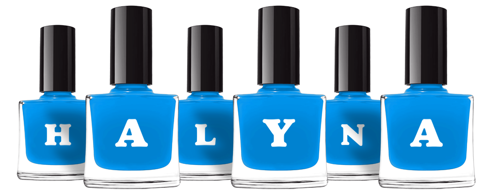 Halyna glossy logo