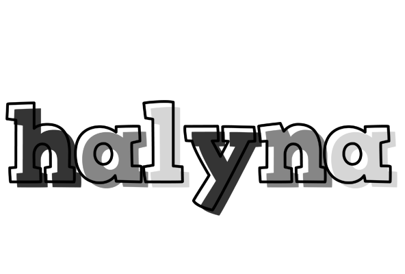 Halyna night logo