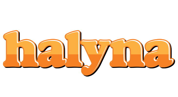 Halyna orange logo