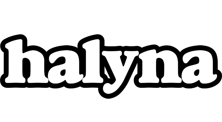 Halyna panda logo
