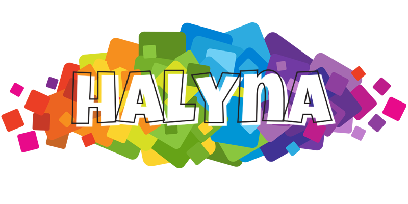 Halyna pixels logo