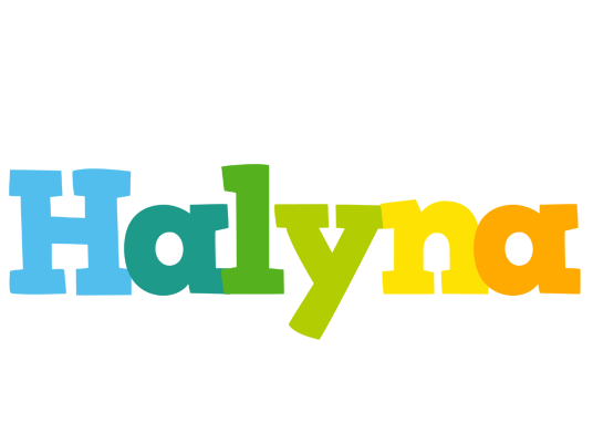 Halyna rainbows logo