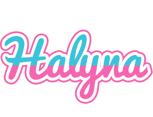 Halyna woman logo
