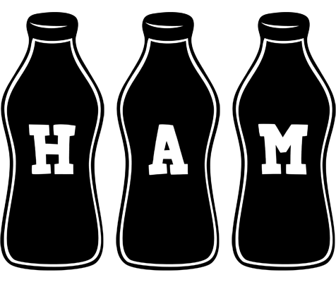 Ham bottle logo