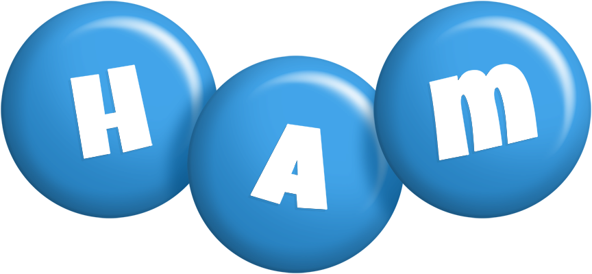 Ham candy-blue logo