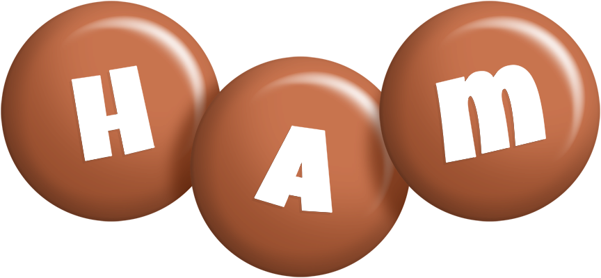 Ham candy-brown logo