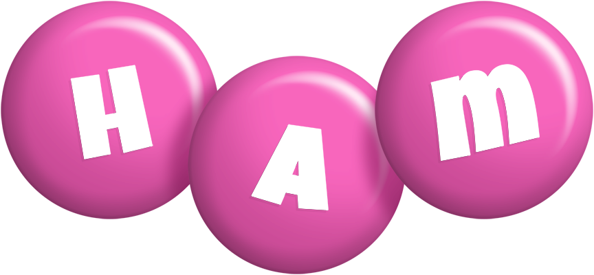 Ham candy-pink logo