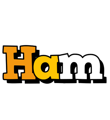 Ham cartoon logo
