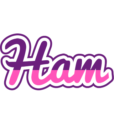 Ham cheerful logo