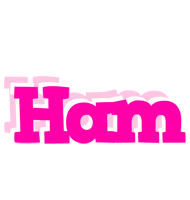 Ham dancing logo